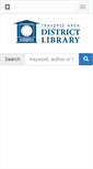 Mobile Screenshot of catalog.tadl.org